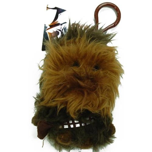 Key Chain Star Wars Mini 4&quot; Talking Plush Chewbacca