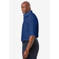 thumbnail image 3 of KingSize Men's Big & Tall Wrinkle-Free Short-Sleeve Dress Shirt, 3 of 6