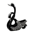 thumbnail image 1 of Lipstore Swan Statues Rack Porcelain Swan Figurine Statue Easy to Clean Elegant Swan Rack, 1 of 8
