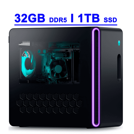 Dell Alienware Aurora ACT1250 Premium Gaming Desktop Intel 20-core Ultra 7 Series 2 265F 32GB DDR5 1TB SSD GeForce RTX 5080 16GB GDDR7 DLSS4 USB4 Wi-Fi7 2.5G 1000W PSU Win11