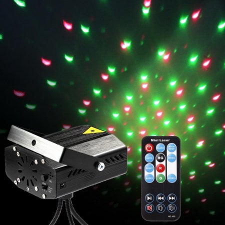 LED Mini Projector Laser Stage Light for Disco Party Club Bar DJ YASTE