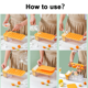 thumbnail image 4 of Bandeja para cubitos de hielo para congelador, moldes flexibles para cubitos de hielo de fácil liberación, 4 of 5
