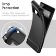 thumbnail image 6 of JETech Slim Fit Case for Google Pixel 7, Thin Phone Cover Matte Finish with Shock-Absorption and Carbon Fiber Design (Black), 6 of 7