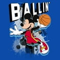 thumbnail image 2 of Boy's Mickey & Friends Mickey Mouse Ballin'  Graphic Tee Royal Blue X Large, 2 of 5