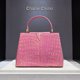 thumbnail image 4 of Bolso de piel de marca de lujo para mujer, bolso de mano de piel de cocodrilo original, nuevo bolso de mano de un solo hombro para mujer, gran oferta, envío gratuito, 4 of 5