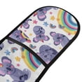 thumbnail image 2 of Dailycode Double Sided Oven Mitt with Loop Heat Resistant Kitchen Long Potholders 7" x 35" Koalas Star Rainbow, 2 of 6