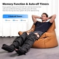 thumbnail image 2 of 2-Pack Electric Air Compression Leg Massager Boots for Foot & Calf, With Adjustable Pressure Settings, Perfect for Home, Travel and Post-Workout Use, 2 of 10