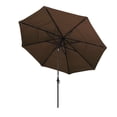 thumbnail image 4 of Parasol de Marché en Aluminium 11 Pieds Inclinaison Col DV Bronze/Pacifica/Mocha, 4 of 5