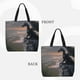 thumbnail image 2 of Easygdp Black Dragon Cliff Dawn Bolsa Tote para Mujer, Bolso de Hombro para Trabajo, Playa, Viajes, Compras y Supermercado, 2 of 7