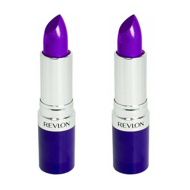 Pack of 2 Revlon Lipstick, Unplugged Violet 110