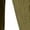 Army Green, variant on Womens Elastic Waist Capri Wide Leg Crinkled Fabric Side Slit Pant Loose Casual Lounge Trousers with Pockets Beige,S