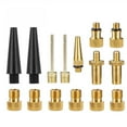 thumbnail image 2 of RuiJiao Clearance 15pcs Adapter Set Bicycle Lightweight Pump Standard Size, 2 of 5