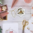 thumbnail image 6 of 3drose, French Cuisine, Cheeses, France - Eu09 Nto0001 - Nico Tondini, 3 inch Snowflake Porcelain Ornament, 6 of 7