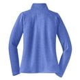 thumbnail image 6 of Yellow Rooster Women's Sport Wick Stretch 1/2 Zip Pullover True Royal Heather S, 6 of 7