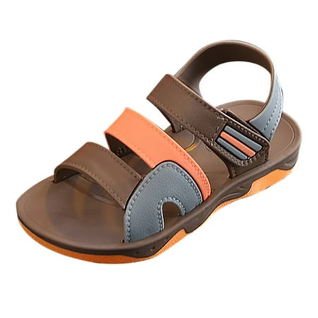 

EHQJNJ Shoes Girls 6-12 Months Fall New Children Fashion Summer Boys Sandals Beach Outdoor Kids Buckle Non Slip Flat Baby Girl Boys Shoes Toddler Boys Sneakers Size 9C Boys Cowboy Boots