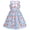 Blue Lemon, variant on Girls Dress Casual Cotton Flower Sleeveless Summer Party 2-3 Years