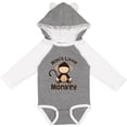 thumbnail image 3 of Inktastic Mimi Little Monkey Grandchild Boys or Girls Long Sleeve Baby Bodysuit, 3 of 5
