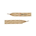thumbnail image 4 of INSPIRE CHIC Women's Hollow Flower Shoestrings 2.5cm Width Flat Embroidered Laces Shoelace 2 Pairs Brown 120cm/47.24", 4 of 6
