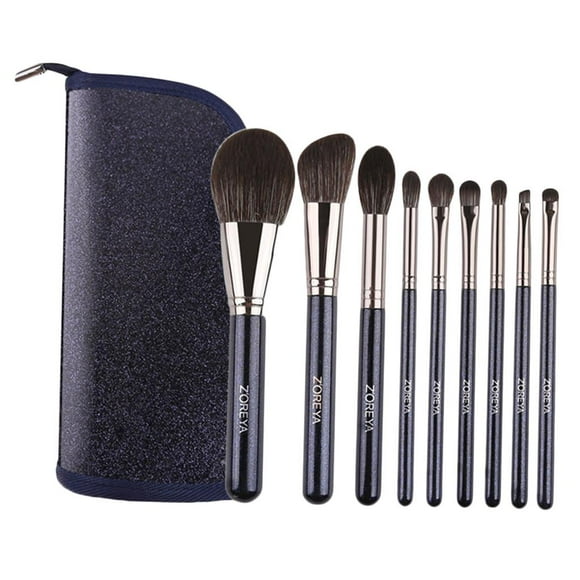 9x es De Maquillaje Set De Maquillaje En Polvo Base Rubor Resaltador Fernando Pinceles cosméticos de maquillaje