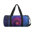 thumbnail image 2 of ZICANCN Blue Dark Vortex Fractal Unisex Large Duffle Bag for Travel - Sports Tote Gym Bag Airplane Weekenders Bags for Women Men, 2 of 8