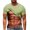 Green, variant on Patlollav Mens Funny T-Shirt Print Graphic Print Tops Blouse For Men S-4Xl