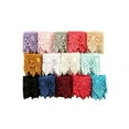 thumbnail image 2 of 1.75" Embroidered Trim 14 Color Black Blue Lilac Gray Pink Ivory Gold by Yard (Champagne), 2 of 3
