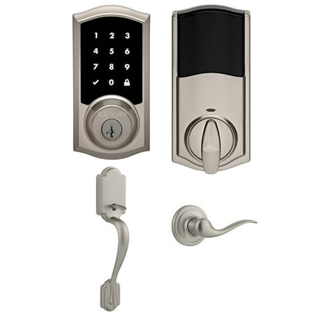 Kwikset Premis Touchscreen Smart Lock w/ Arlington Handleset  (Satin