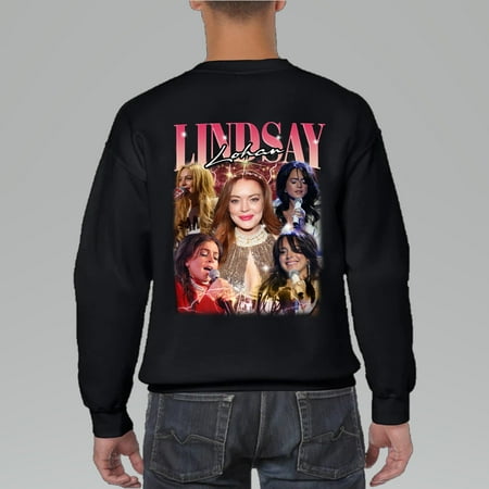 Unisex Sweatshirt Lindsay Lohan for Men and Women