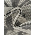 thumbnail image 7 of Unique Loom Outdoor Botanical Collection Area Rug - Victorian (3' 3" x 5' Rectangle Gray/Silver), 7 of 7
