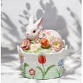thumbnail image 2 of Cosmos 10444 Fine Porcelain Bunny Candy Box, 6-5/8-Inch, 2 of 3