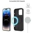 thumbnail image 4 of Xpression Cover for Apple iPhone 14 Plus 6.7" Magnetic Designed Carbon Fiber Compatible with Magsafe Support Wireless Charging Phone Case - Blue, 4 of 7