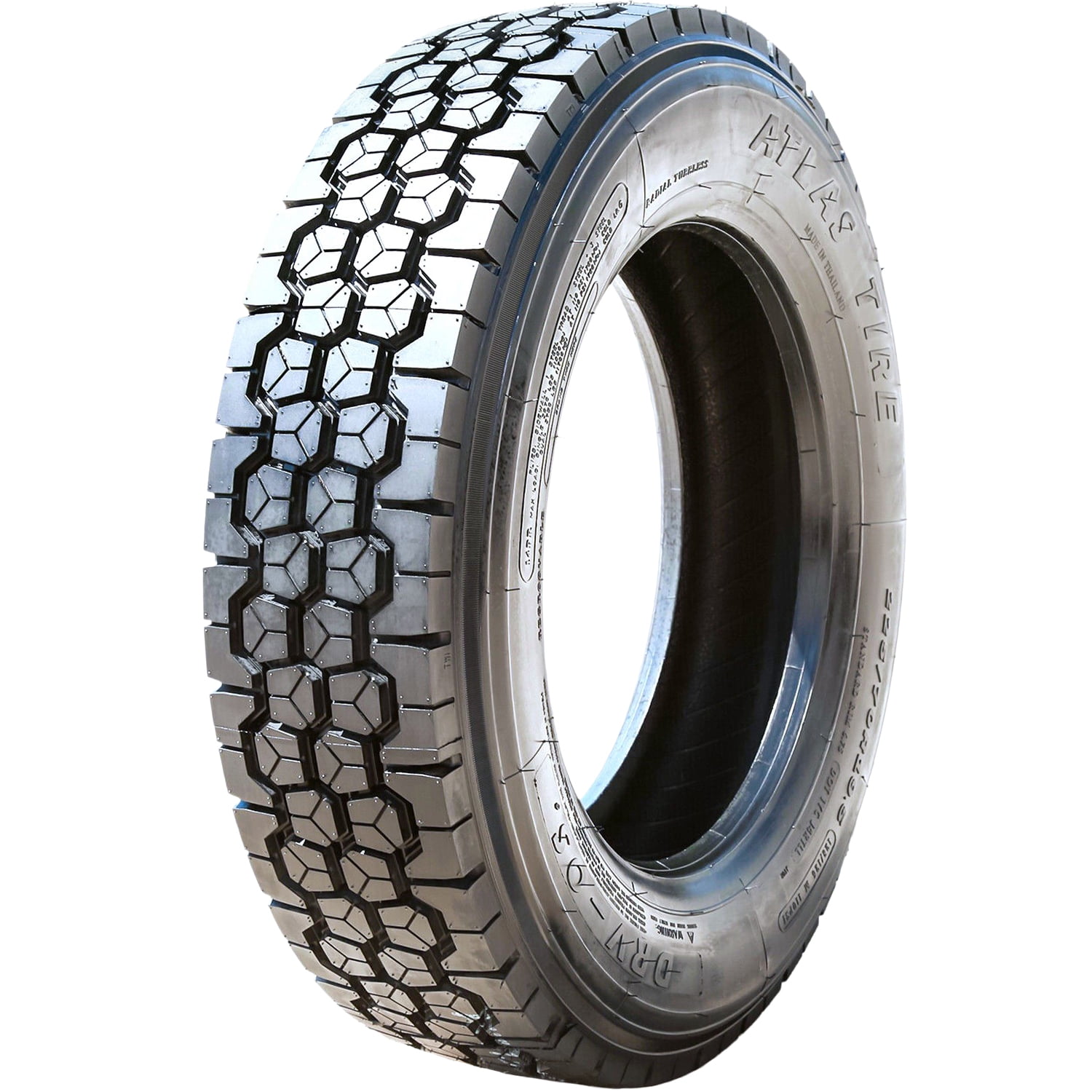 GREENMAX　50791 Green Max GDR202 Commercial Tire, 225/70R19.5 Load G 14 Ply