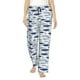 thumbnail image 1 of Fotbe Blue Fish Pantalones de Pijama para Mujer, Pantalones de Dormir, Pantalones Pj con Cordón y Bolsillos-Large, 1 of 6