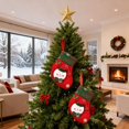 thumbnail image 3 of Hangs Stockings For Fireplace - Hanging Stocking Candy Container for Family Christmas Party Decorative & Storage Socks Ideal for Home Use, 3 of 6