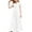 White, variant on Byoo Toddler Girls Outfit Set Stylish Sleeveless Button Down Coat Wide Leg Pleated Pants Set Kids Soft Cloth Set