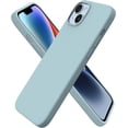 thumbnail image 1 of Compatible with iPhone 14 Plus Case 6.7, Slim Liquid Silicone 3 Layers Full Covered Soft Gel Rubber Case, 1 of 5