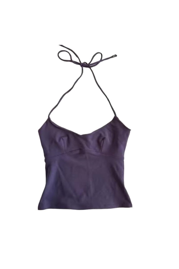 Womens Summer Tank Tops Sleeveess Leopard Print Style Summer Short Slim Fit Vest Strap Leisure Tops S Purple