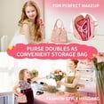 thumbnail image 5 of Toddler Girl Toys - Little Girl Purse, Toddler Purse Play Makeup Toys with Purse/ Wallet/ Toy Phone/ Fake Makeup Set for 3-12, 5 of 7