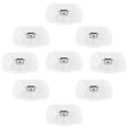 thumbnail image 1 of PAMINGONO 10 Pcs Transparent Oil Filter Container Kitchen Range Hood Oil Bowl For Cookers, 1 of 8