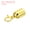 Golden, variant on Uxcell 1.1" Stanchion Rope End Stopper Cord End Caps Barrier Rope End Cap Snap Hooks for Crowd Control, Golden 2 Pack