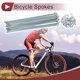 thumbnail image 2 of Ofertas Únicas 36 Conjunto de Radios de Bicicleta 13G Radios de Rueda de Bicicleta Galvanizados de Acero al Carbono Tono Plateado-187mm, 2 of 7
