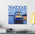 thumbnail image 3 of Boat on the Waves - Canvas, 3 of 10