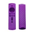 thumbnail image 1 of Funda protectora de silicona para carcasa de mando a distancia Amazon Fire TV Stick 4K, color morado, 1 of 5