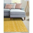 thumbnail image 3 of Rugs.com Moroccan Trellis Collection Rug – 9' x 12' Yellow Medium Rug Perfect For Living Rooms, Large Dining Rooms, Open Floorplans, 3 of 7