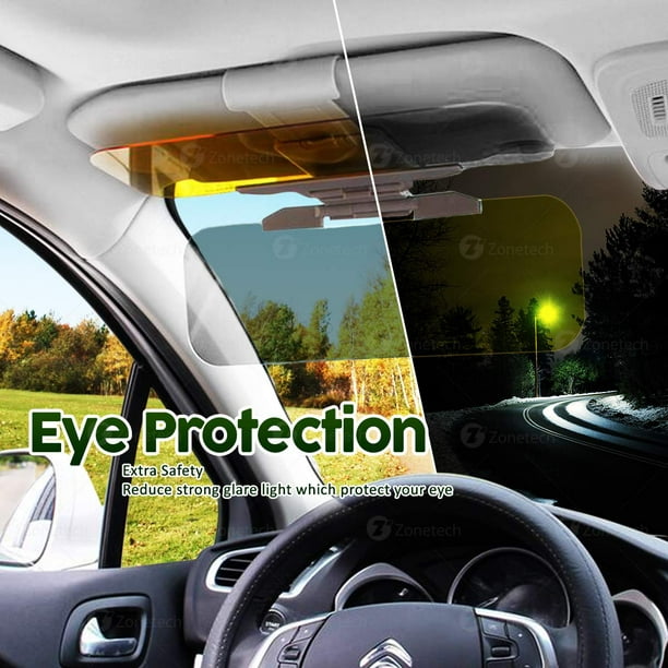 Universal Car Sun Visor Anti-Dazzle Anti-UV Goggle Day Night Driving Mirror  Foldable Clear View Sunshade Plate Car Accessories