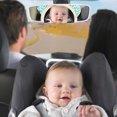 thumbnail image 3 of Sunjoy Tech Cute Cartoon Animal Shaped Baby Car Mirror for Rear Facing Baby, Black & White, 3 of 8