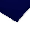 thumbnail image 2 of Jordan Manufacturing 39" x 20" Midnight Navy Solid Rectangular Tapered Outdoor Rocking Chair Cushion Set with Ties, 2 of 9