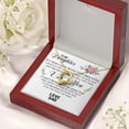 thumbnail image 4 of To My Daughter - No One Can Love You More Than I Do - to My Daughter Necklace, Daughter Gift From Dad, Daughter Father Present - Forever Love Necklace - White Gold or Yellow Gold - Gift Box, 4 of 5
