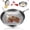 10.23in, variant on 2026 new Titanium Hammered Pan Pro with Lid, titanium pans for cooking -Durable Scratch-Resistant Non Stick Titanium Nutri Pan for Cooking