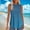 002 Blue, variant on Hvot&aat Women’s Gradient Print Sleeveless Tank Top Casual Loose High Neck Flowy Pullover Summer Beach Blouse